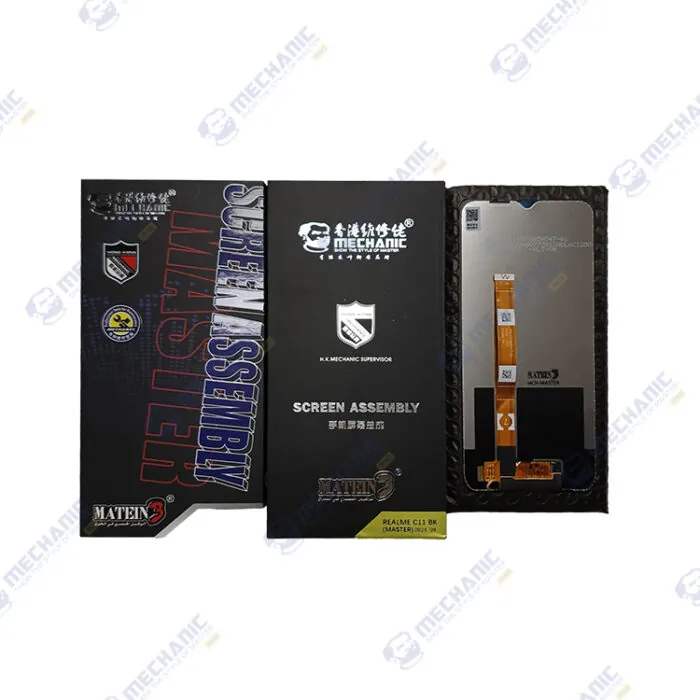 LCD (REALME - OPPO) C11-C12 -C15 / NARZO20A - 30A / Q2I - V3 / A35 / A15 - A15S BLACK (MCN-MASTER)