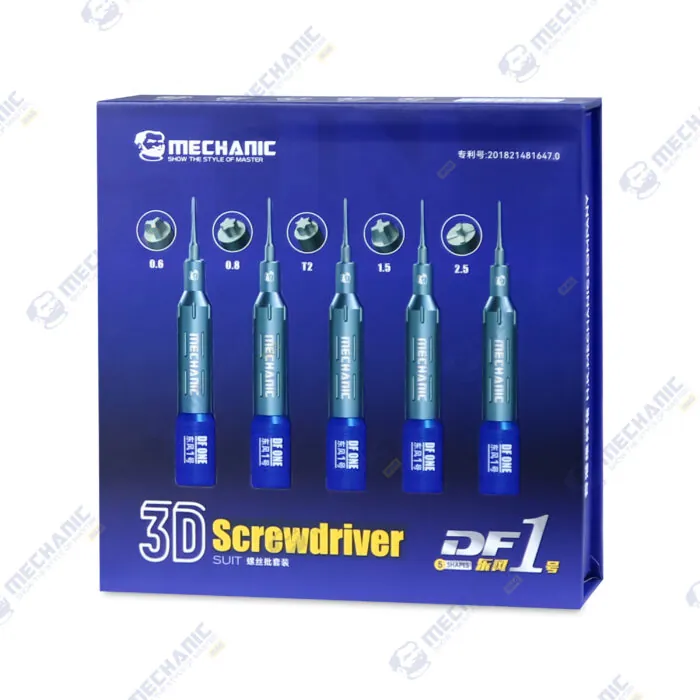 SCREWDRIVER SET (DF ONE 3D) MCN 5IN1