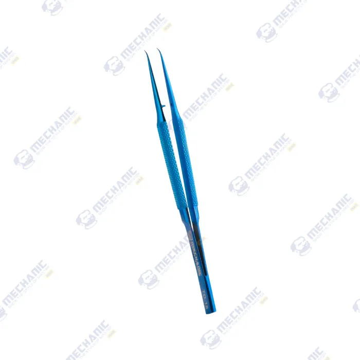 ⁦TWEEZER CURVED MCN (TD-15) BLUE⁩ - الصورة ⁦2⁩