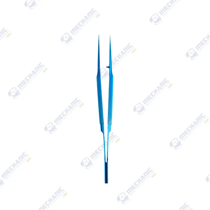 ⁦TWEEZER STRAIGHT MCN (TD-11) BLUE⁩ - الصورة ⁦2⁩